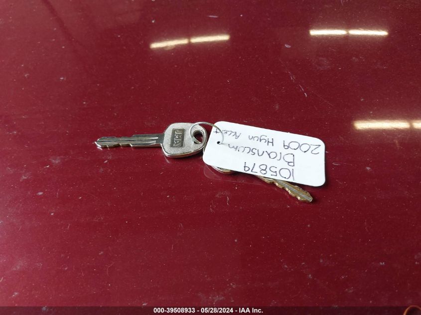 2009 Hyundai Accent Gls VIN: KMHCN46C19U282853 Lot: 39508933