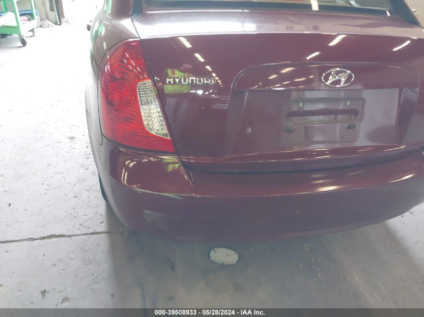 2009 Hyundai Accent Gls VIN: KMHCN46C19U282853 Lot: 39508933