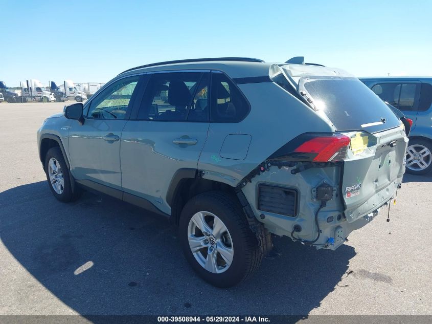 2020 Toyota Rav4 Xle Hybrid VIN: JTMRWRFV7LD067222 Lot: 39508944