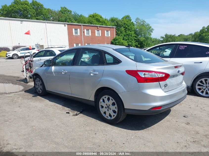 2012 Ford Focus Se VIN: 1FAHP3F20CL296932 Lot: 39508946