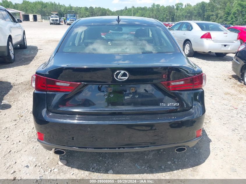 2014 Lexus Is 250 VIN: JTHBF1D23E5025203 Lot: 39508955