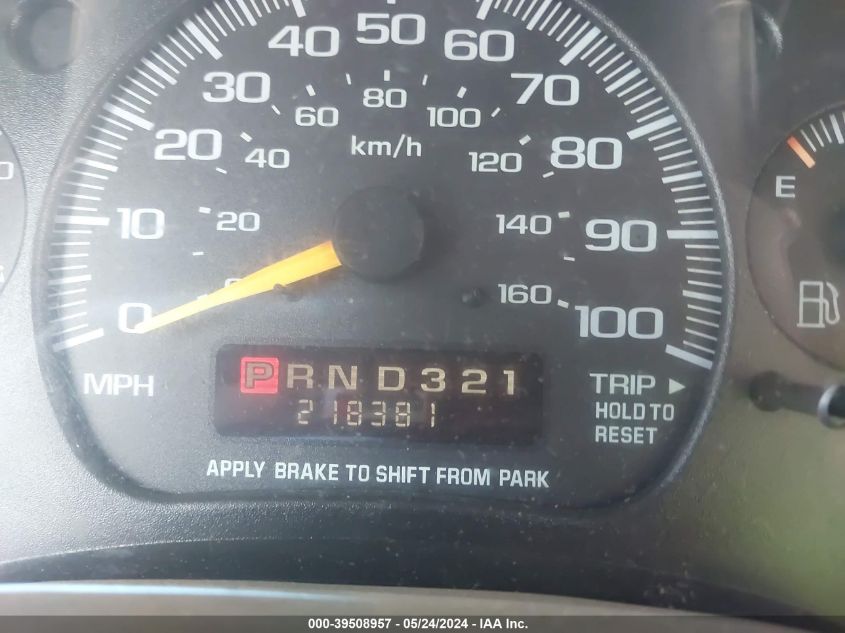 2000 Chevrolet Astro VIN: 1GNEL19W2YB124031 Lot: 39508957