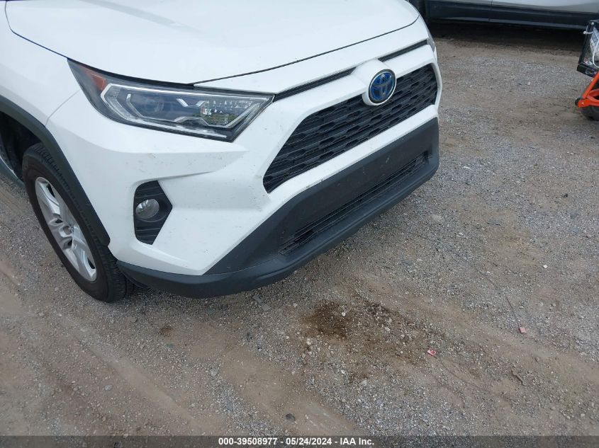 2020 Toyota Rav4 Xle Hybrid VIN: 4T3R6RFV6LU002588 Lot: 39508977