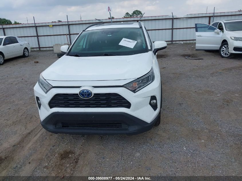 2020 Toyota Rav4 Xle Hybrid VIN: 4T3R6RFV6LU002588 Lot: 39508977