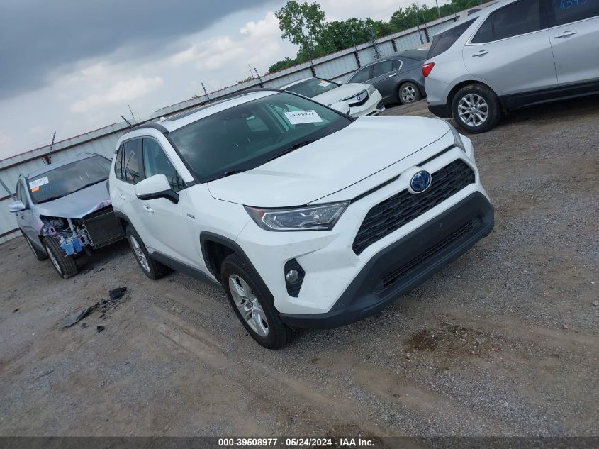 2020 Toyota Rav4 Xle Hybrid VIN: 4T3R6RFV6LU002588 Lot: 39508977