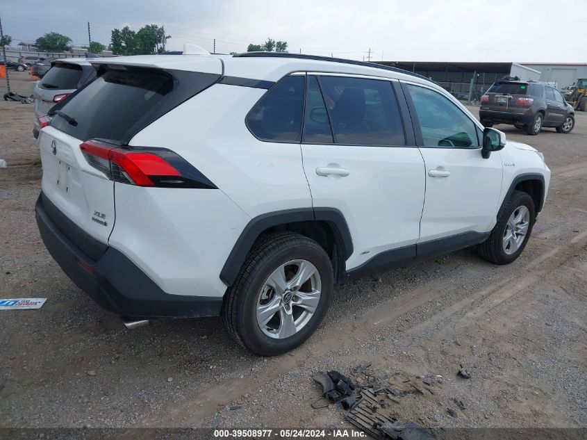 2020 Toyota Rav4 Xle Hybrid VIN: 4T3R6RFV6LU002588 Lot: 39508977