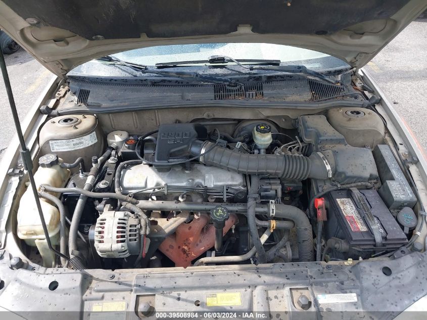 2001 Chevrolet Cavalier VIN: 1G1JC524X17225553 Lot: 39508984