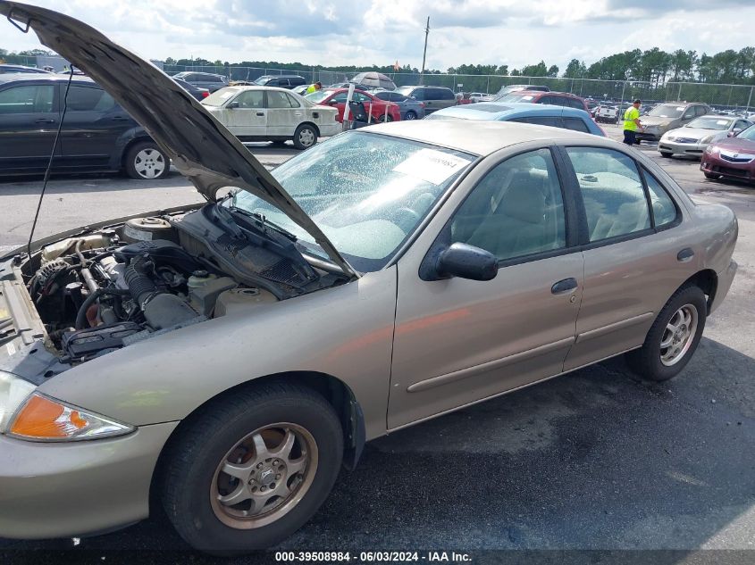 2001 Chevrolet Cavalier VIN: 1G1JC524X17225553 Lot: 39508984