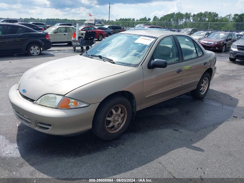 2001 Chevrolet Cavalier VIN: 1G1JC524X17225553 Lot: 39508984