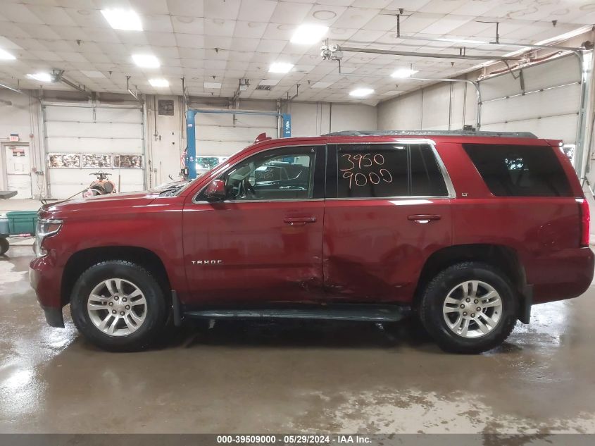 2016 Chevrolet Tahoe Lt VIN: 1GNSKBKC2GR161310 Lot: 39509000