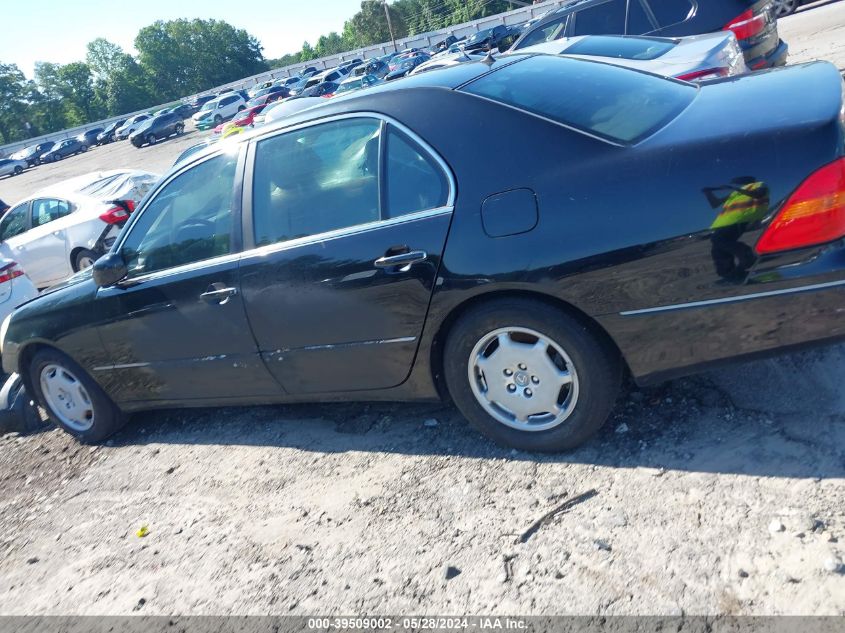 2002 Lexus Ls 430 VIN: JTHBN30F720081418 Lot: 39509002