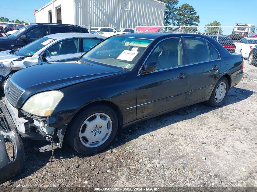 2002 Lexus Ls 430 VIN: JTHBN30F720081418 Lot: 39509002