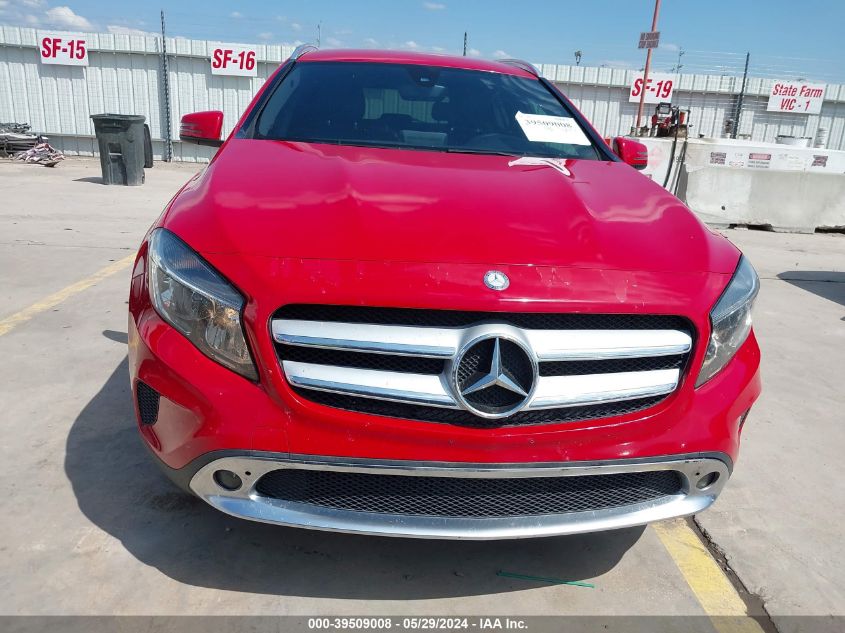 2016 Mercedes-Benz Gla 250 VIN: WDCTG4EB2GJ228624 Lot: 39509008