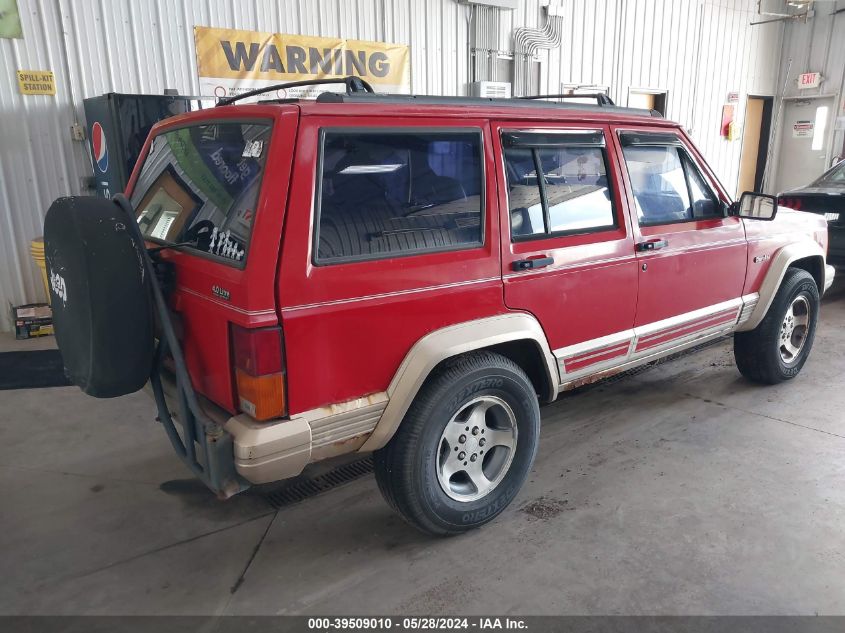 1993 Jeep Cherokee Country VIN: 1J4FT78S8PL510714 Lot: 39509010