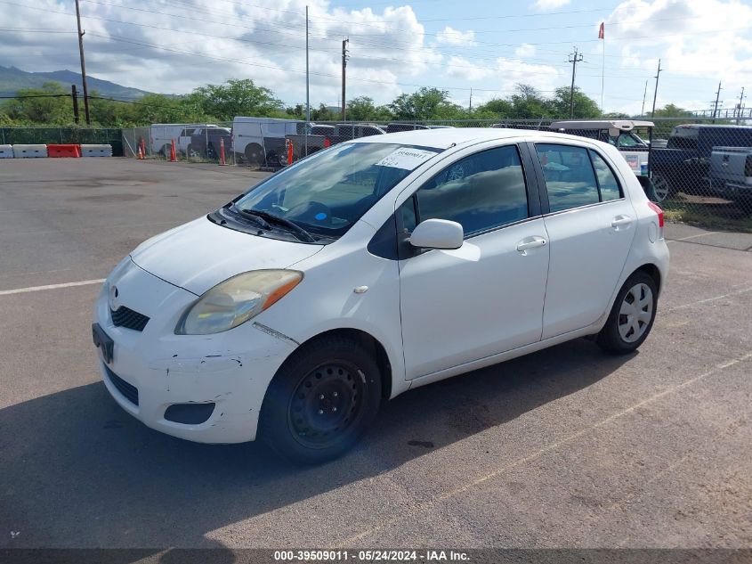 2010 Toyota Yaris VIN: JTDKT4K38A5301571 Lot: 39509011