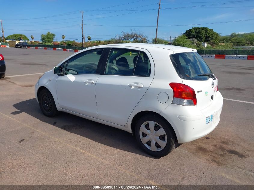 2010 Toyota Yaris VIN: JTDKT4K38A5301571 Lot: 39509011