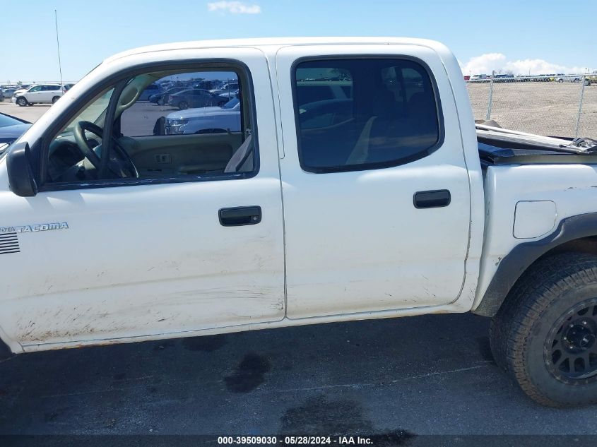 2001 Toyota Tacoma Base V6 VIN: 5TEHN72N11Z735223 Lot: 39509030