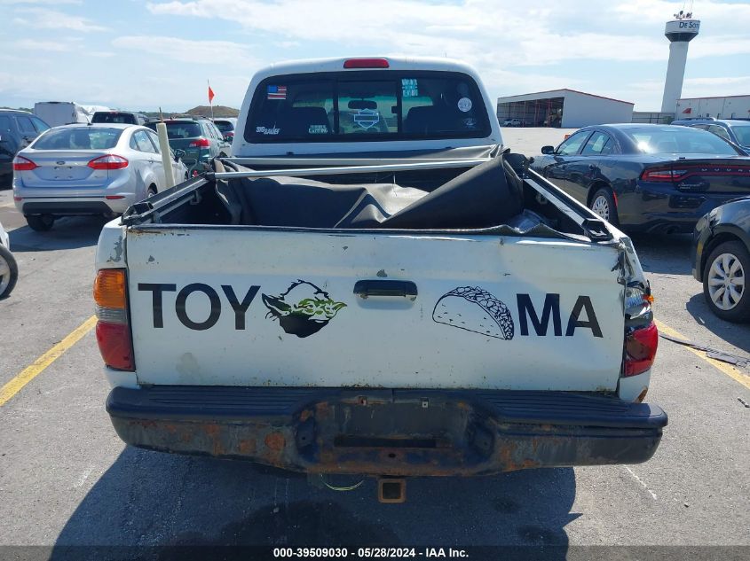 2001 Toyota Tacoma Base V6 VIN: 5TEHN72N11Z735223 Lot: 39509030