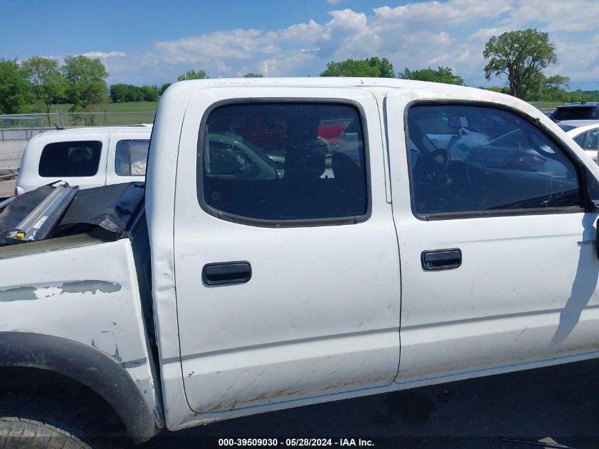2001 Toyota Tacoma Base V6 VIN: 5TEHN72N11Z735223 Lot: 39509030