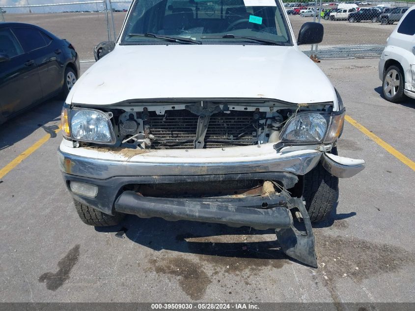 2001 Toyota Tacoma Base V6 VIN: 5TEHN72N11Z735223 Lot: 39509030