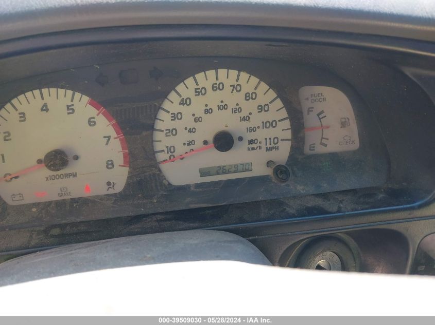 2001 Toyota Tacoma Base V6 VIN: 5TEHN72N11Z735223 Lot: 39509030