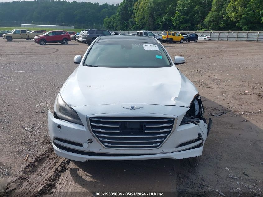 2015 Hyundai Genesis 3.8 VIN: KMHGN4JE1FU032955 Lot: 39509034