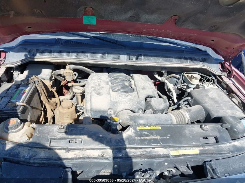 2005 Nissan Titan Se VIN: 1N6AA07A95N538123 Lot: 39509036