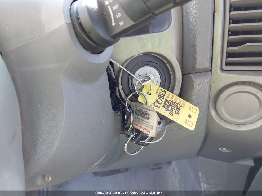 2005 Nissan Titan Se VIN: 1N6AA07A95N538123 Lot: 39509036