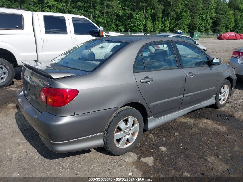 2003 Toyota Corolla S VIN: 2T1BR32E43C080860 Lot: 39509040