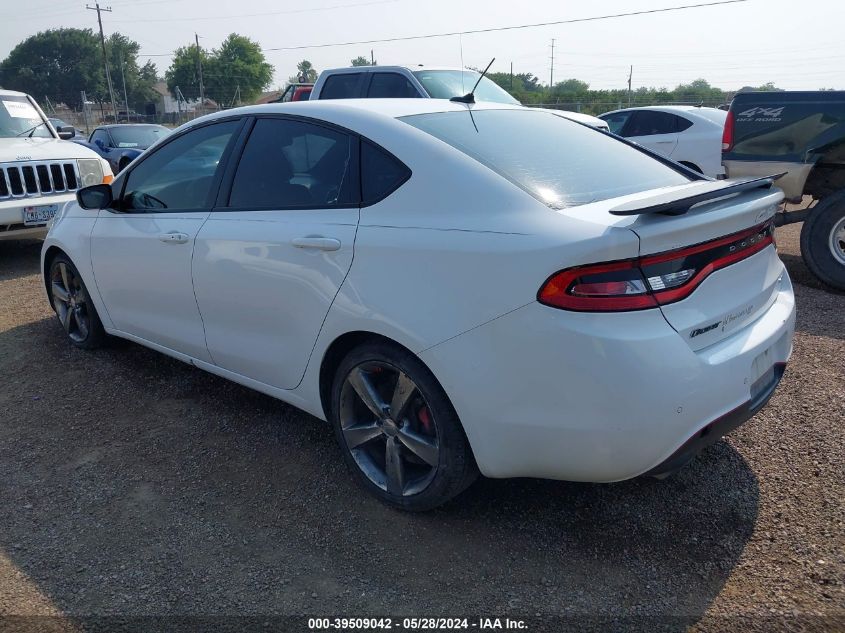 2013 Dodge Dart Gt VIN: 1C3CDFCB2DD346264 Lot: 39509042