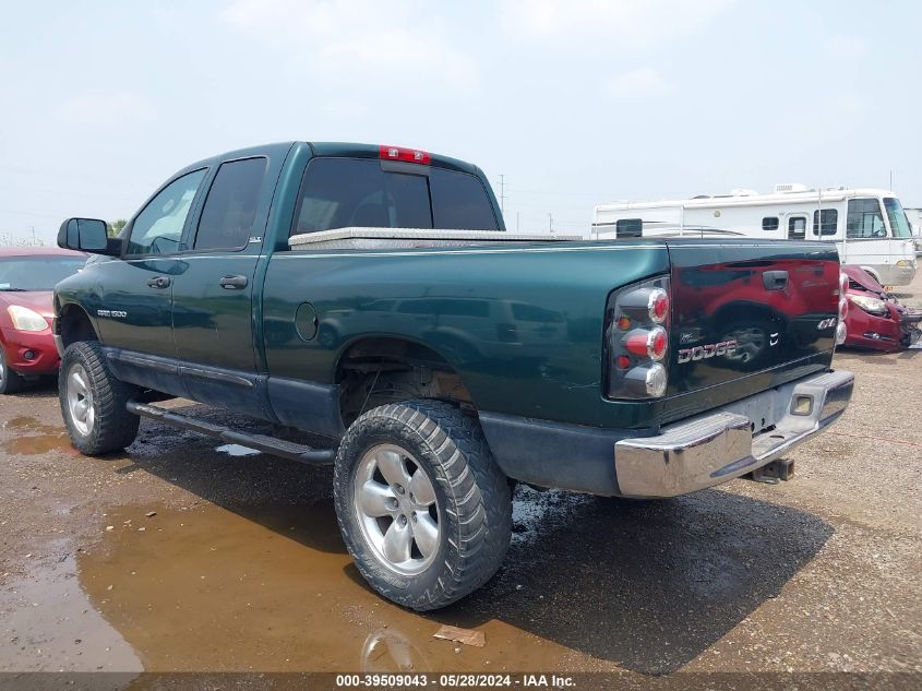 2002 Dodge Ram 1500 St VIN: 1B7HU18Z02J109166 Lot: 39509043