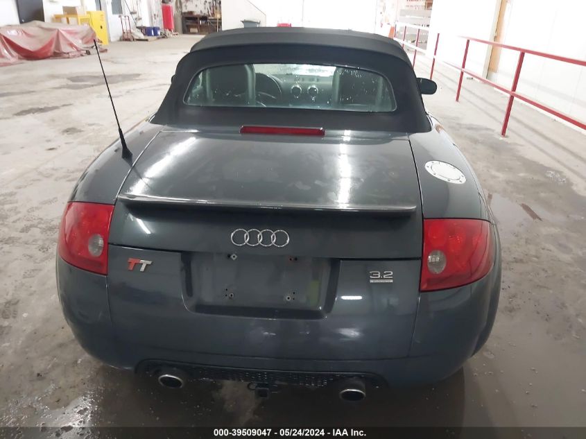 2004 Audi Tt 3.2L VIN: TRUUF28NX41025506 Lot: 39509047