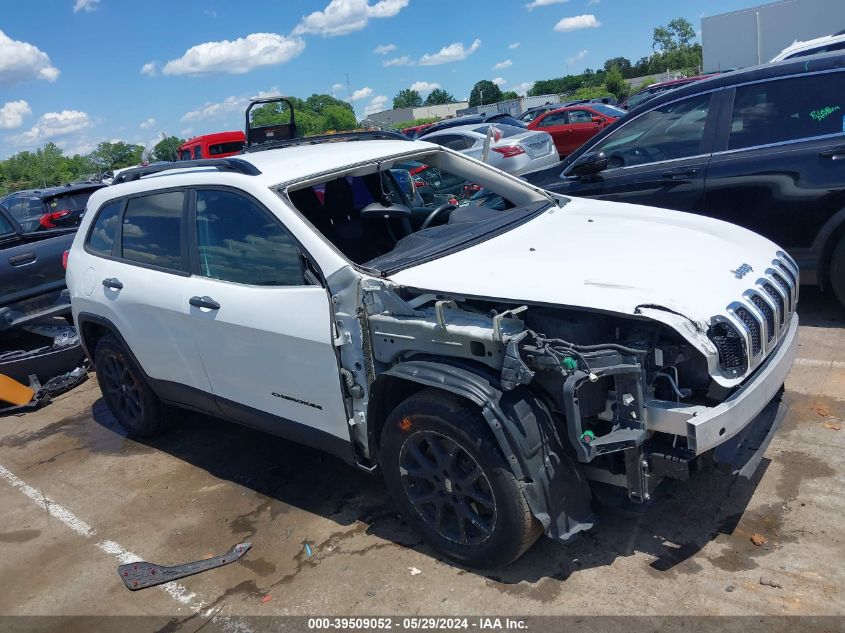 2016 Jeep Cherokee Sport VIN: 1C4PJMABXGW154676 Lot: 39509052