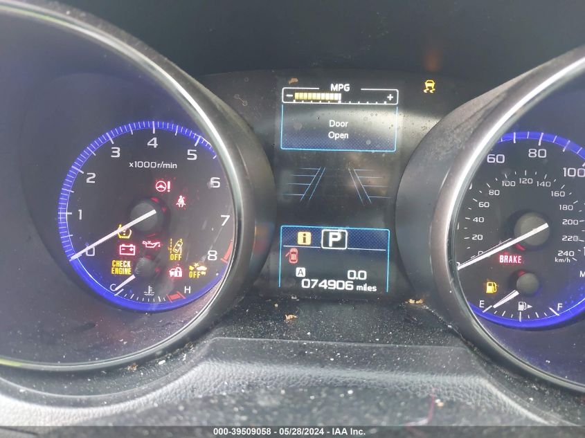 2016 Subaru Outback 2.5I Limited VIN: 4S4BSBNC5G3342632 Lot: 39509058