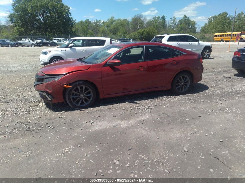 2020 Honda Civic Ex VIN: 19XFC1F39LE014841 Lot: 39509063