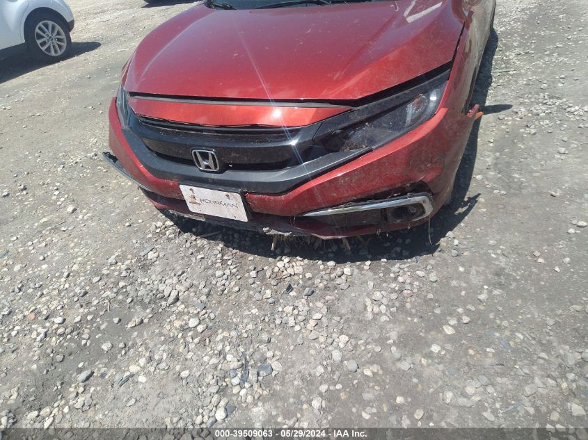 2020 Honda Civic Ex VIN: 19XFC1F39LE014841 Lot: 39509063