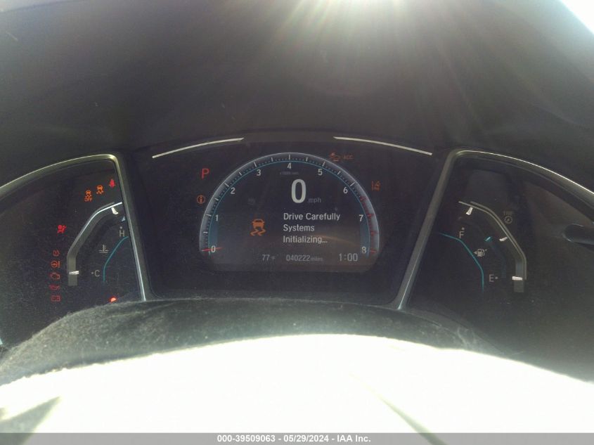 2020 Honda Civic Ex VIN: 19XFC1F39LE014841 Lot: 39509063