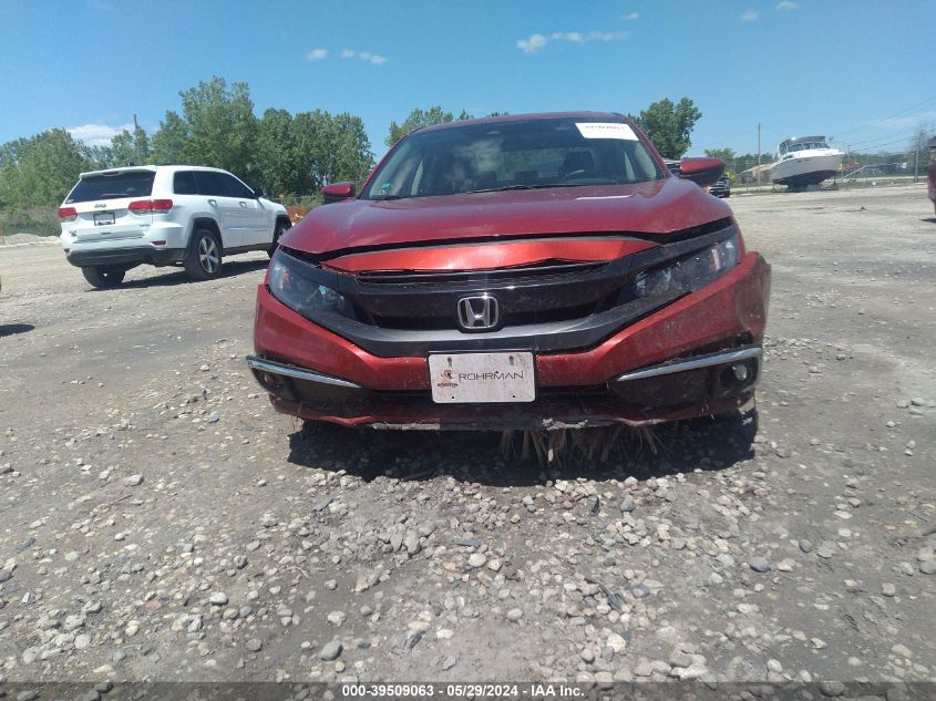 2020 Honda Civic Ex VIN: 19XFC1F39LE014841 Lot: 39509063