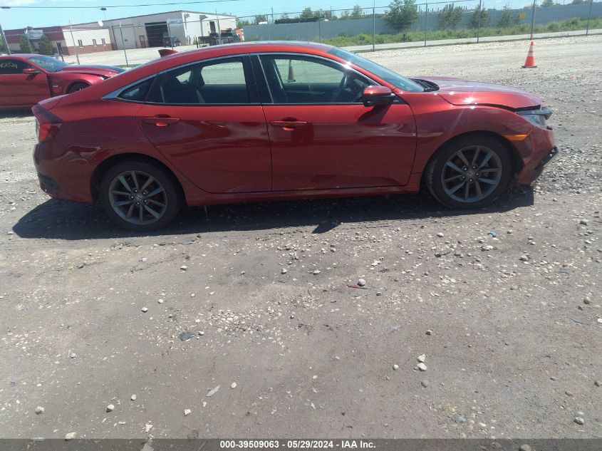 2020 Honda Civic Ex VIN: 19XFC1F39LE014841 Lot: 39509063