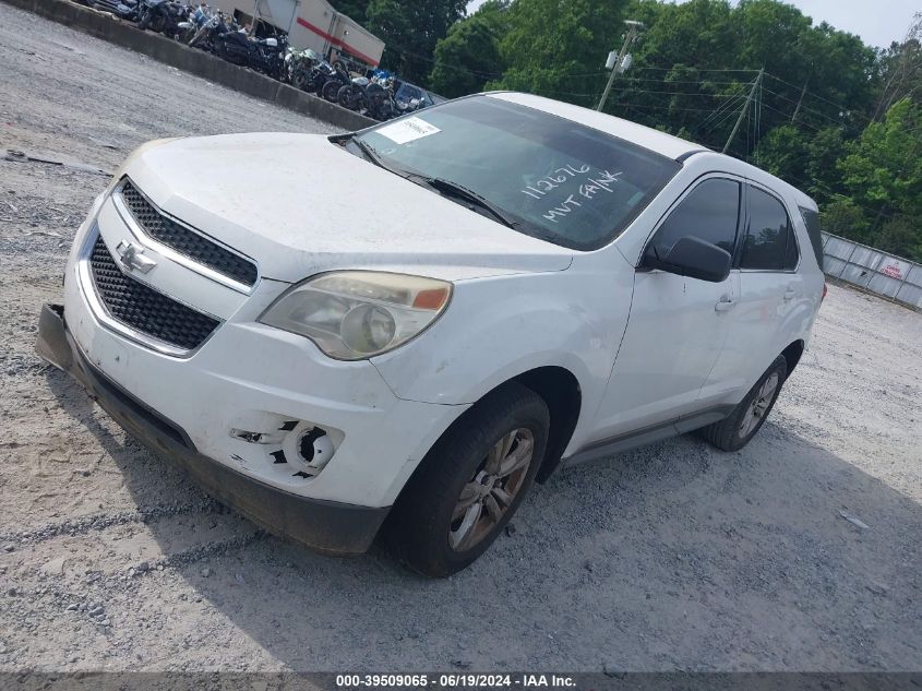 2013 Chevrolet Equinox Ls VIN: 1GNALBEK9DZ112676 Lot: 39509065