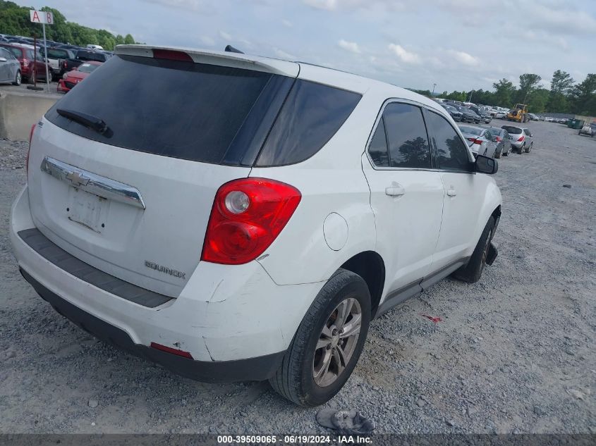 2013 Chevrolet Equinox Ls VIN: 1GNALBEK9DZ112676 Lot: 39509065