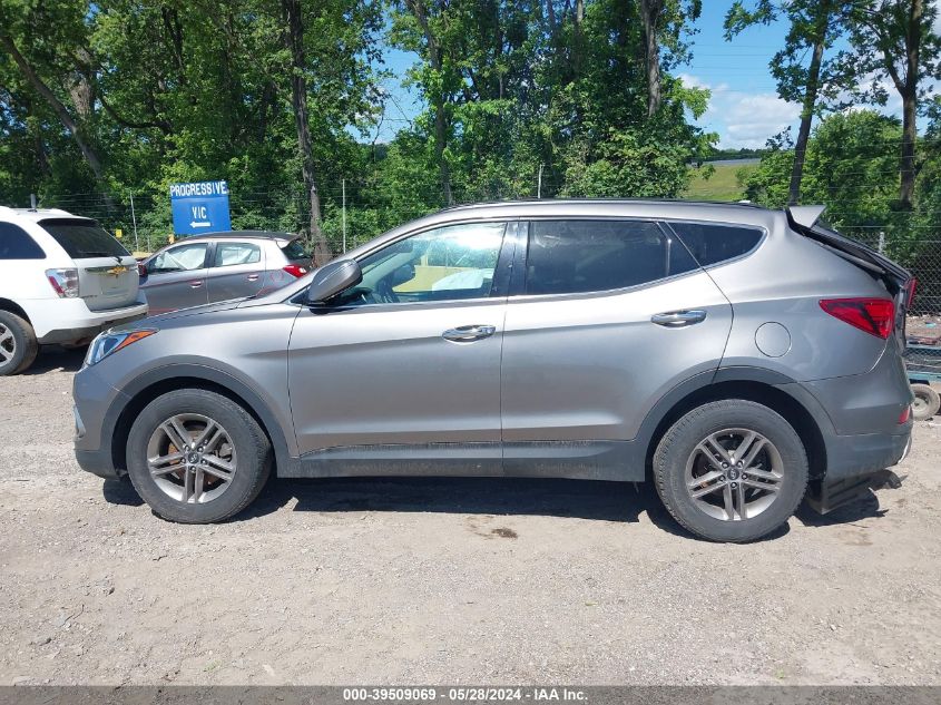 2017 Hyundai Santa Fe Sport 2.4L VIN: 5NMZUDLB7HH024078 Lot: 39509069