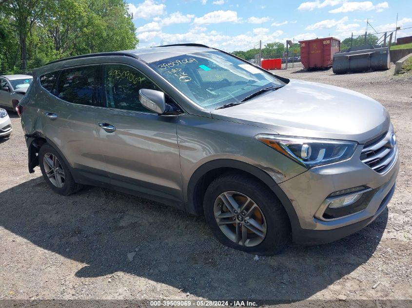 2017 Hyundai Santa Fe Sport 2.4L VIN: 5NMZUDLB7HH024078 Lot: 39509069