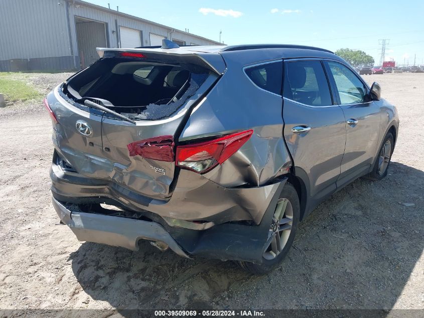 2017 Hyundai Santa Fe Sport 2.4L VIN: 5NMZUDLB7HH024078 Lot: 39509069