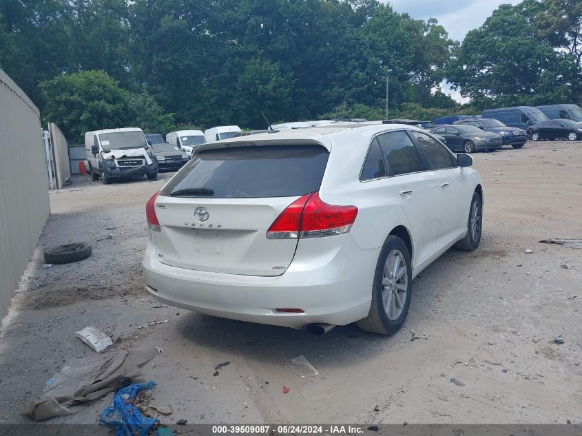 2012 Toyota Venza Le/Xle VIN: 4T3BA3BB2CU029165 Lot: 39509087