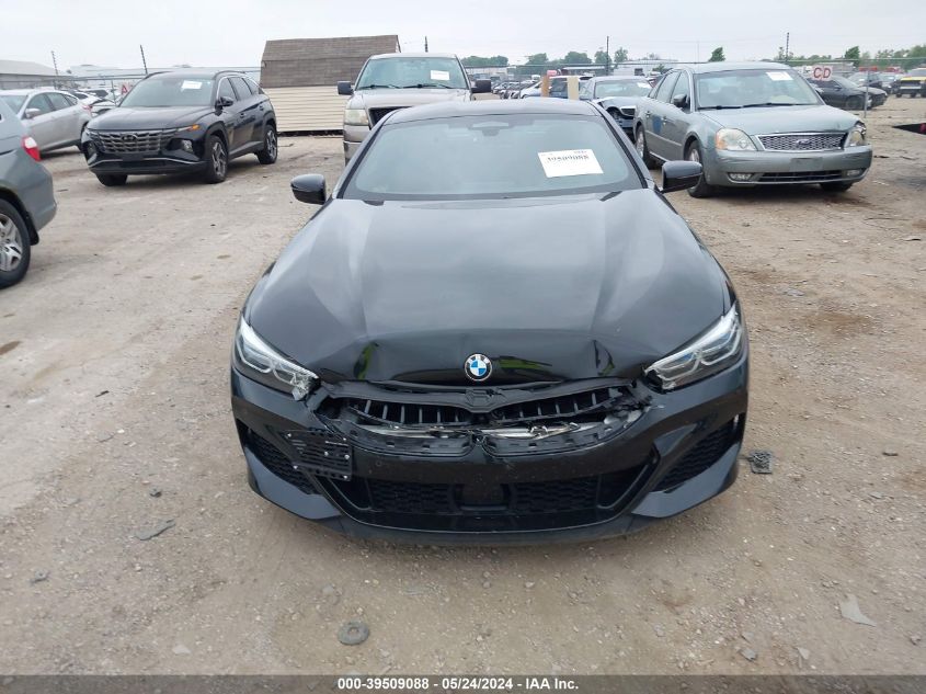 2019 BMW M850I xDrive VIN: WBABC4C52KBU96244 Lot: 39509088