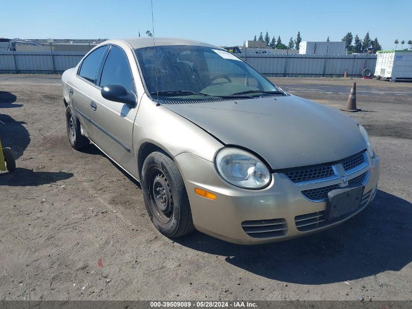 2003 Dodge Neon Se VIN: 1B3ES26C73D170027 Lot: 39509089