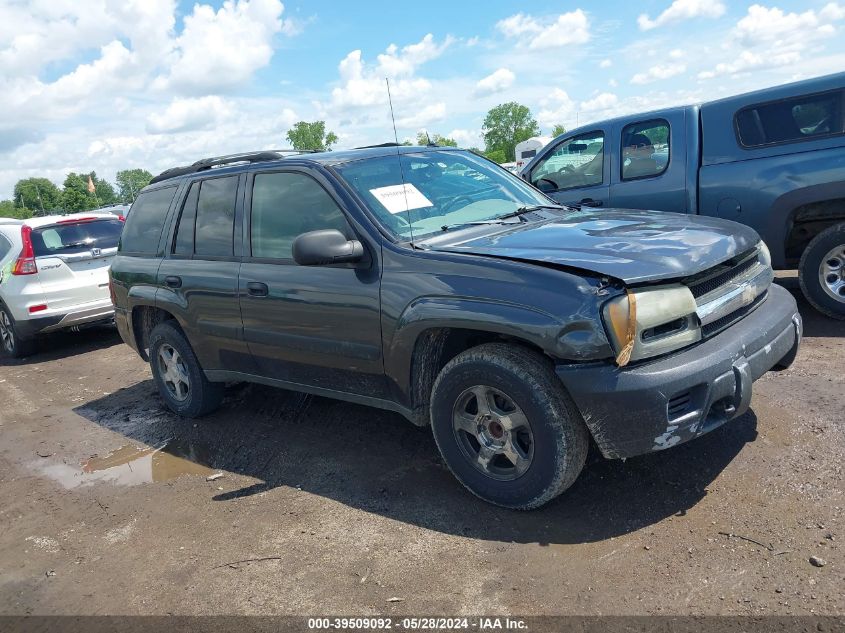 2005 Chevrolet Trailblazer Ls VIN: 1GNDS13S952347439 Lot: 39509092