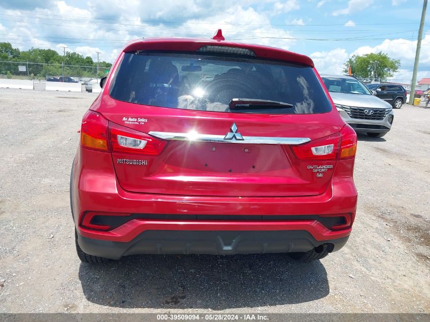 2018 Mitsubishi Outlander Sport 2.4 Se VIN: JA4AR3AW2JZ034267 Lot: 39509094