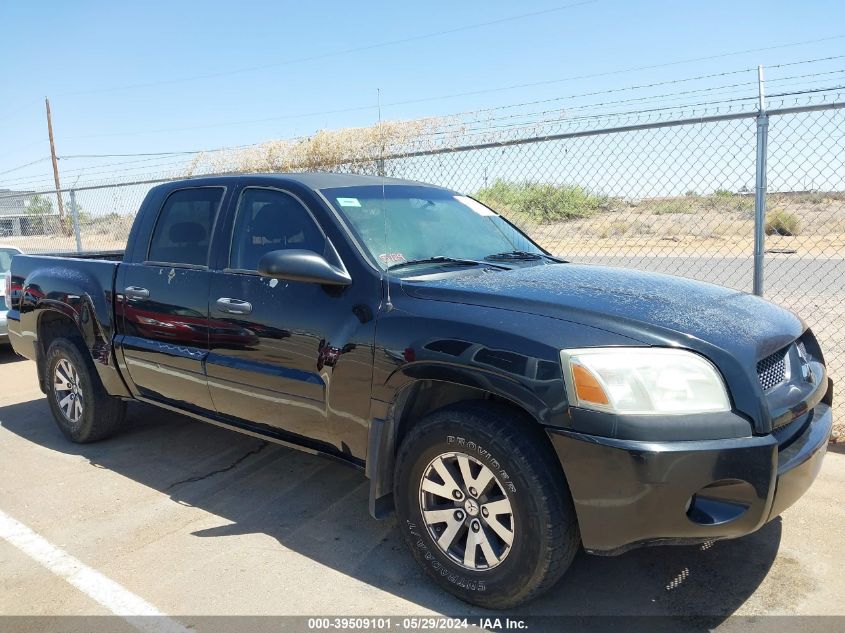 2008 Mitsubishi Raider Ls VIN: 1Z7HC28K68S609951 Lot: 39509101